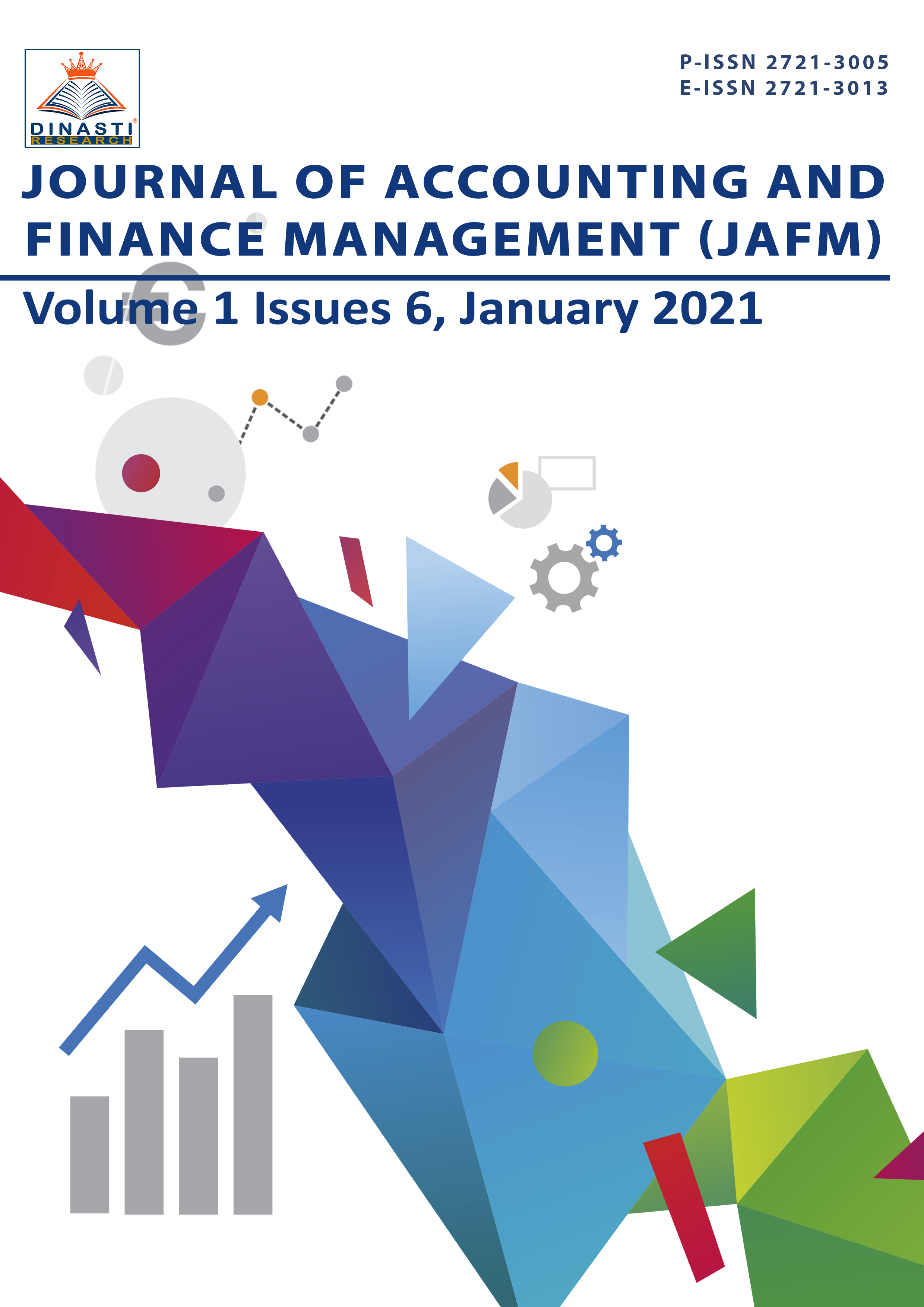 					View Vol. 1 No. 6 (2021): Journal of Accounting and Finance Management (January-February 2021)
				